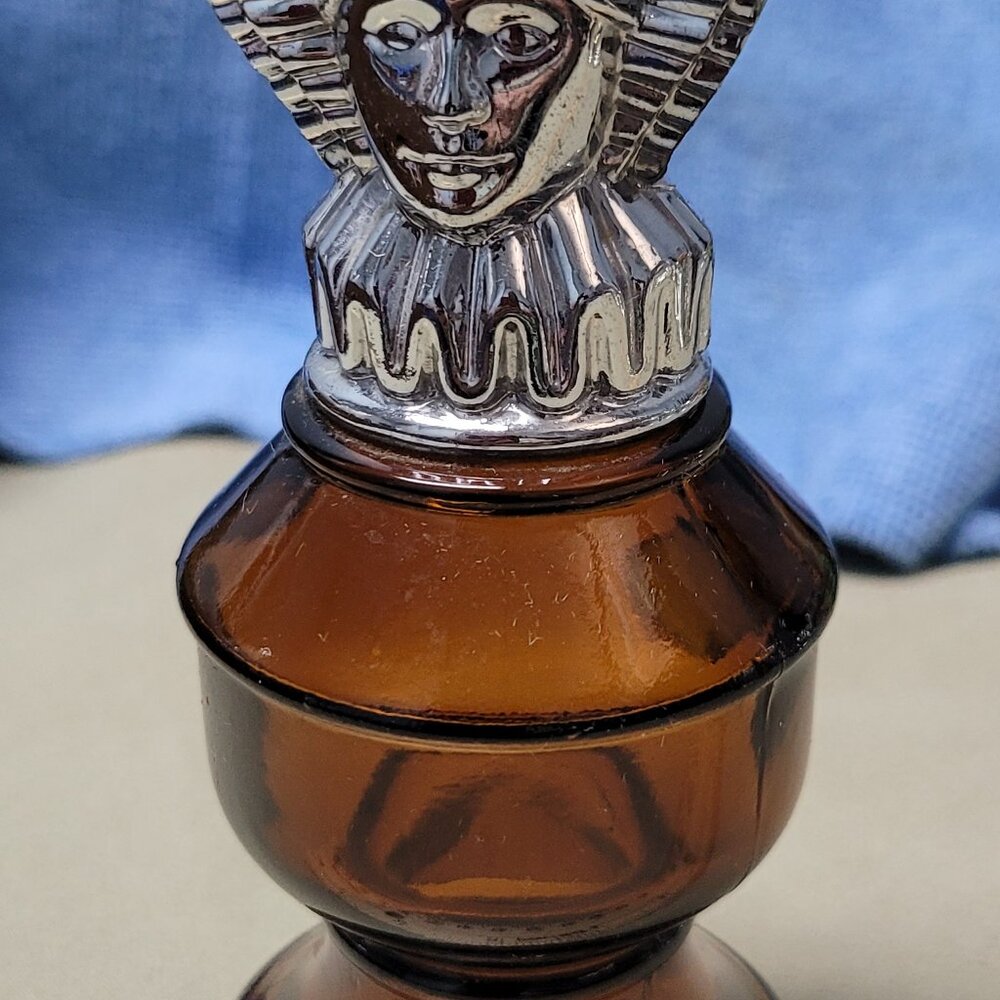 Vintage Avon Silver top QUEEN chess piece collectible bottle
